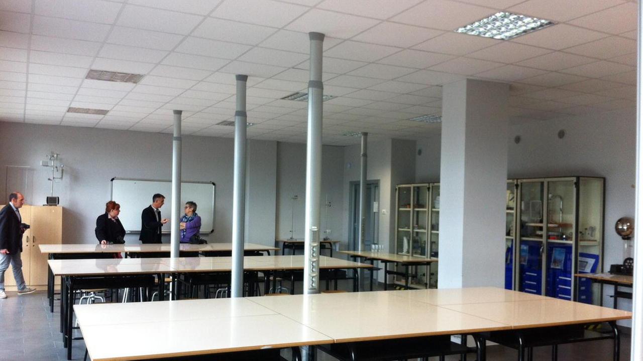 Il nuovo laboratorio al liceo scientifico Majorana di Capannori