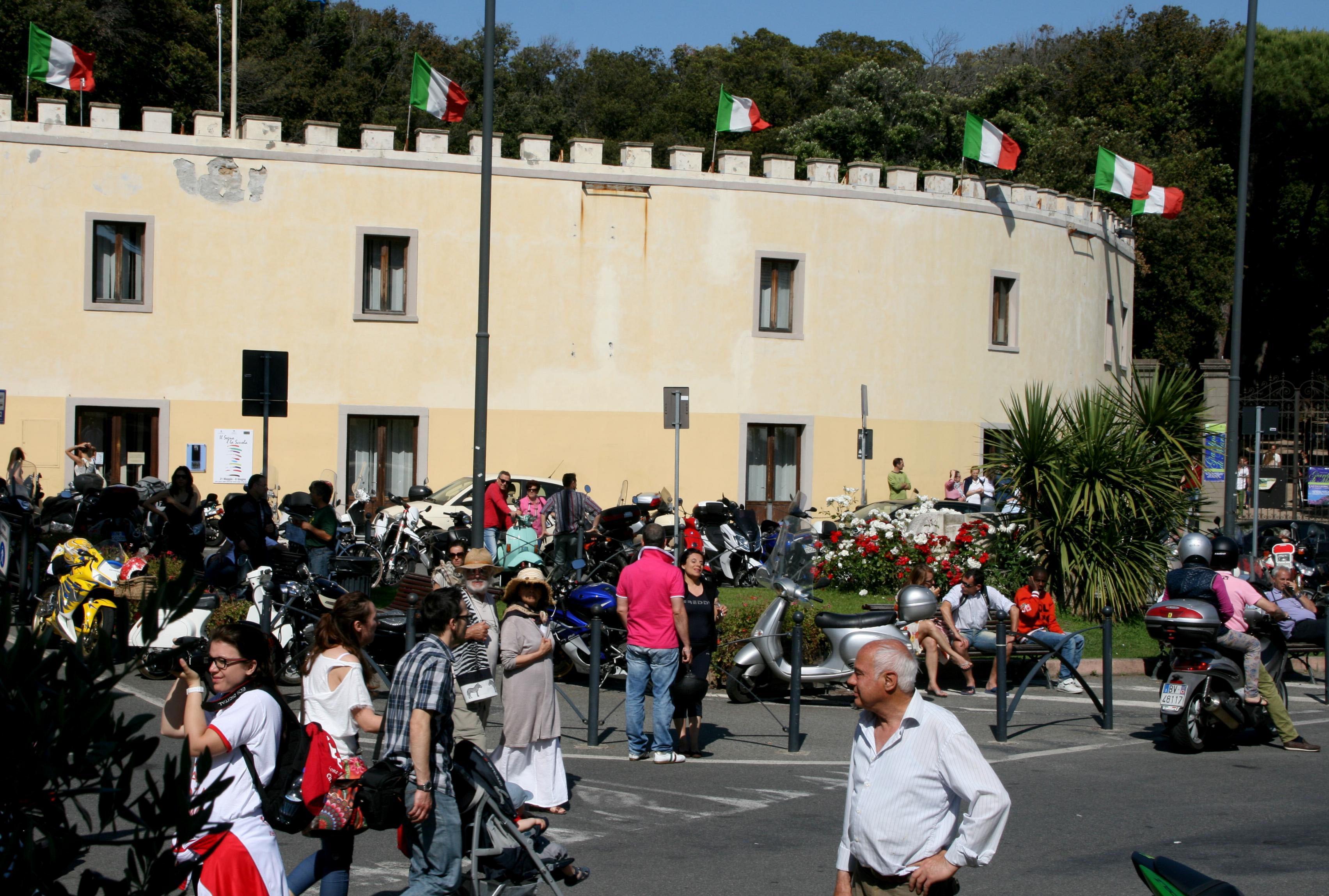 Piazza della Vittoria a Castiglioncello