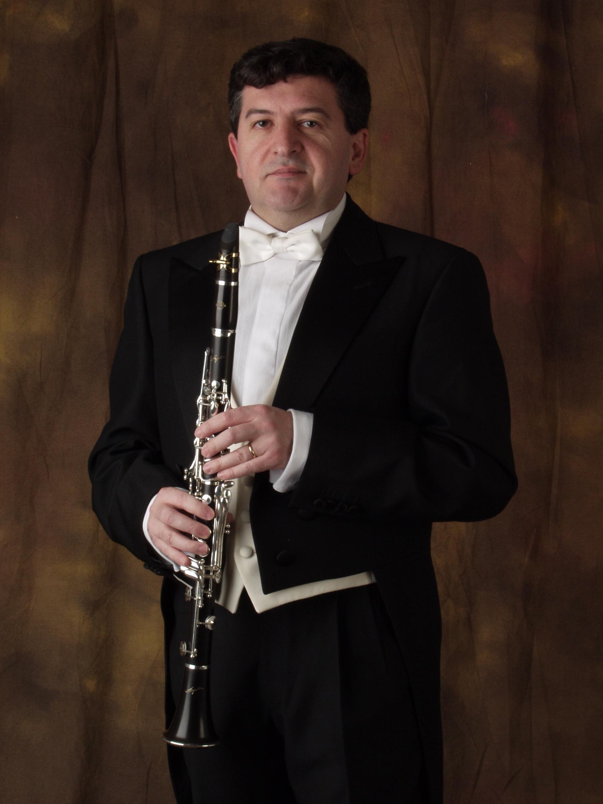 Il clarinettista Giovanni Lanzini
