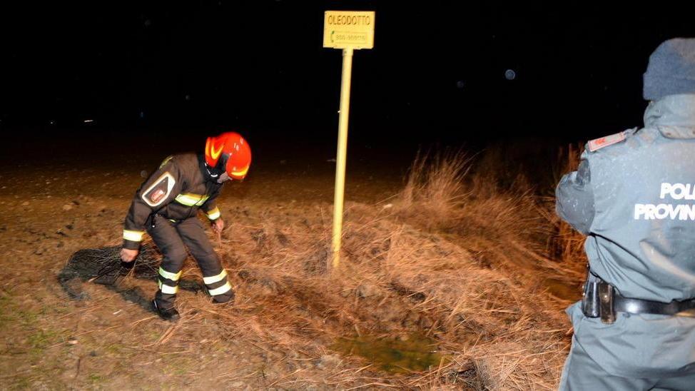 Scoperto buco nell’oleodotto forse è servito per un furto