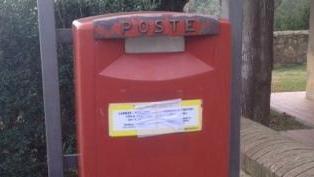 Bolgheri: fuori servizio anche la cassetta delle lettere