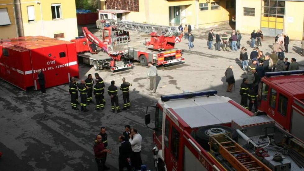Riconoscimenti ai vigili del fuoco