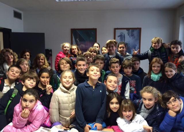 Giornalisti in erba in visita al Tirreno