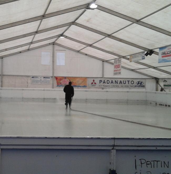 Copparo, oggi l’apertura della pista del ghiaccio 