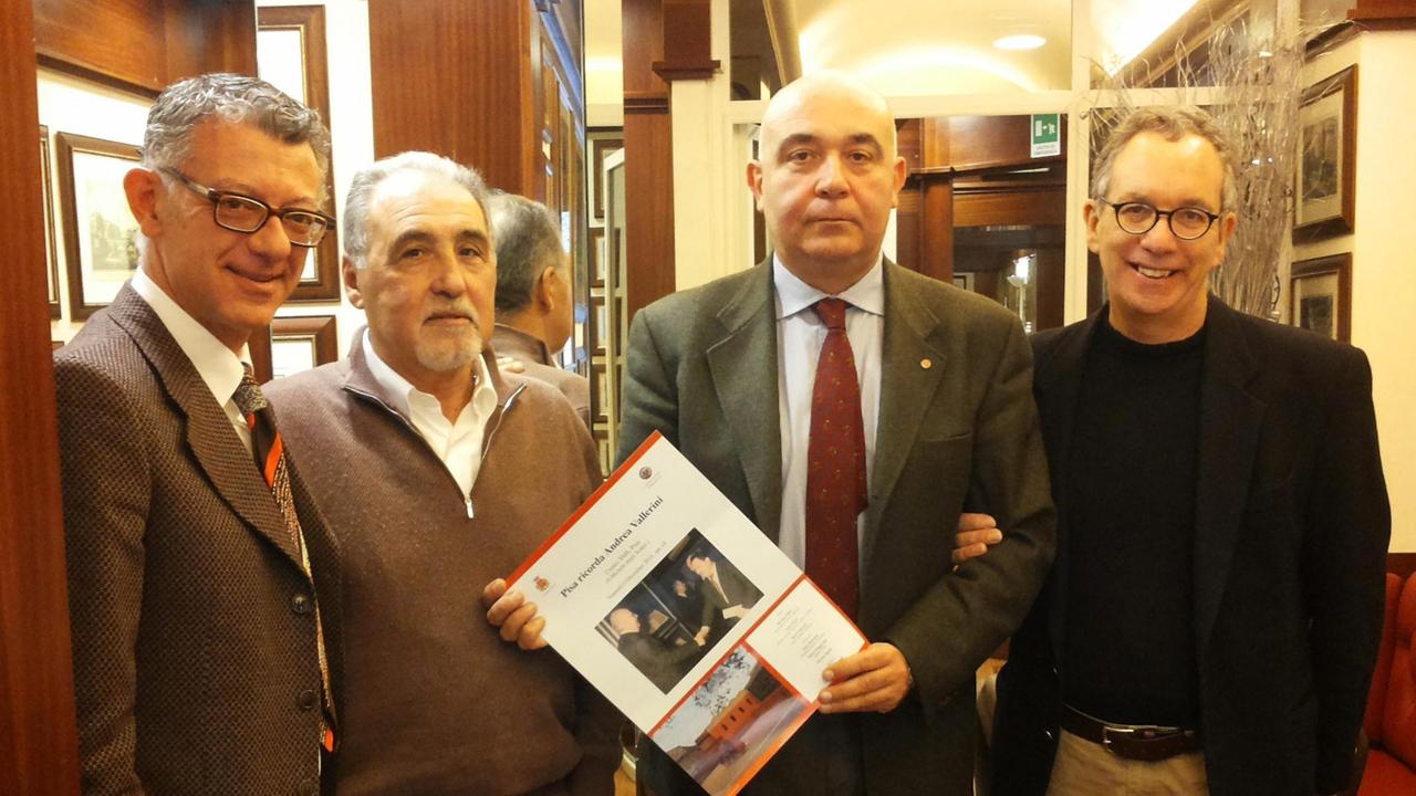 La presentazione dell'iniziativa dedicata a Vallerini