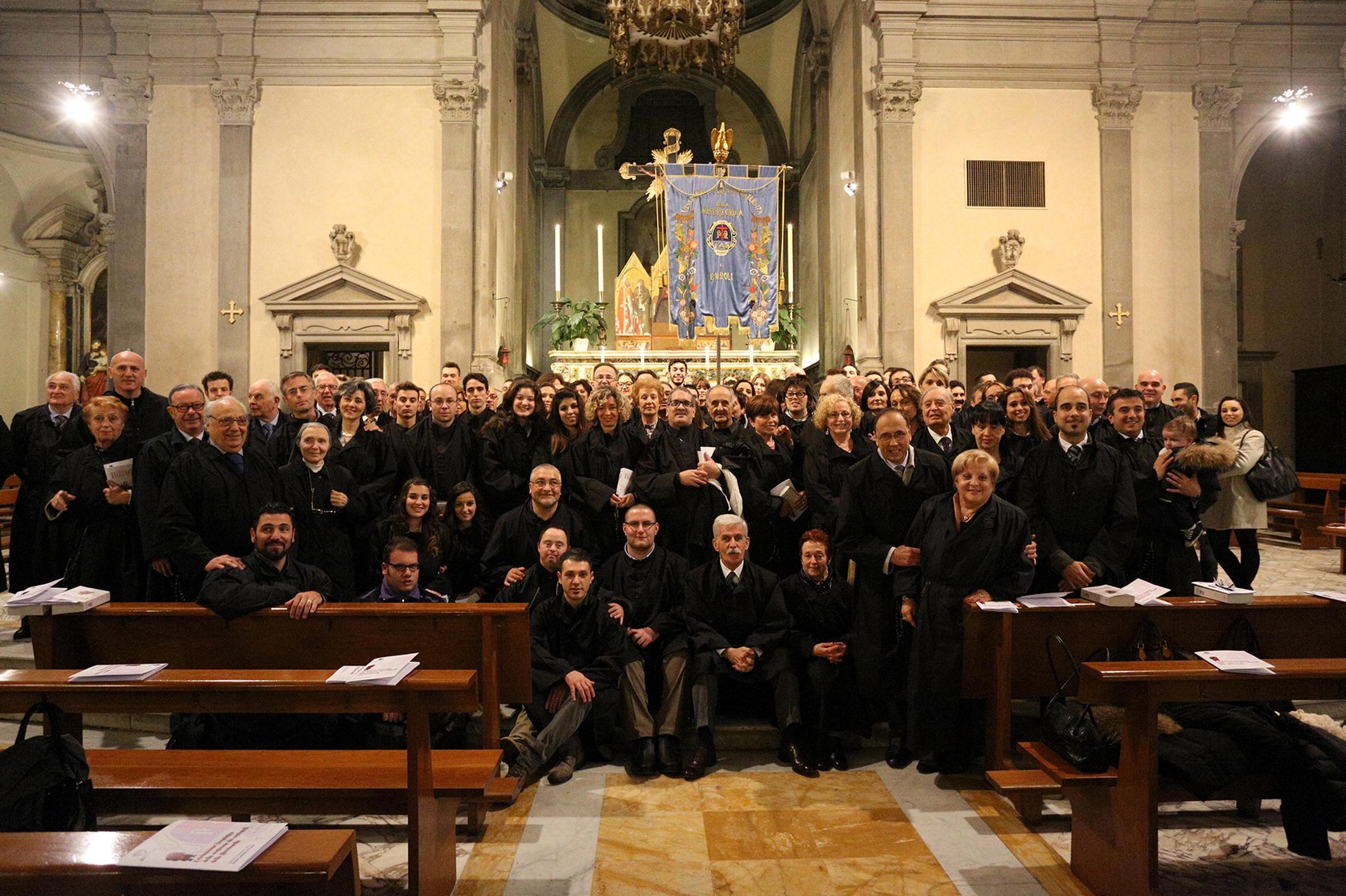 La Vestizione della Misericordia in Collegiata 
