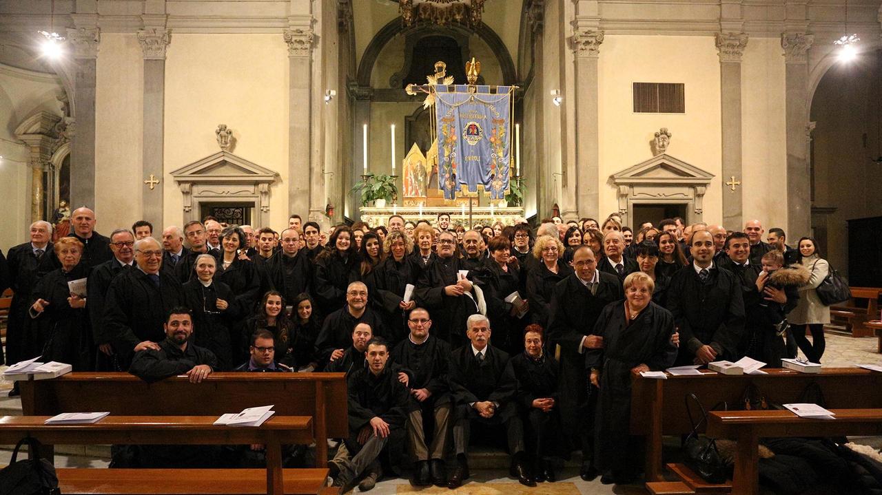 La Vestizione della Misericordia in Collegiata