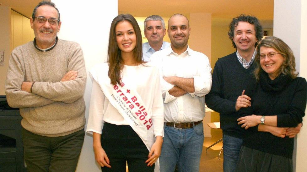 La + Bella di Ferrara ha in testa solo lo studio