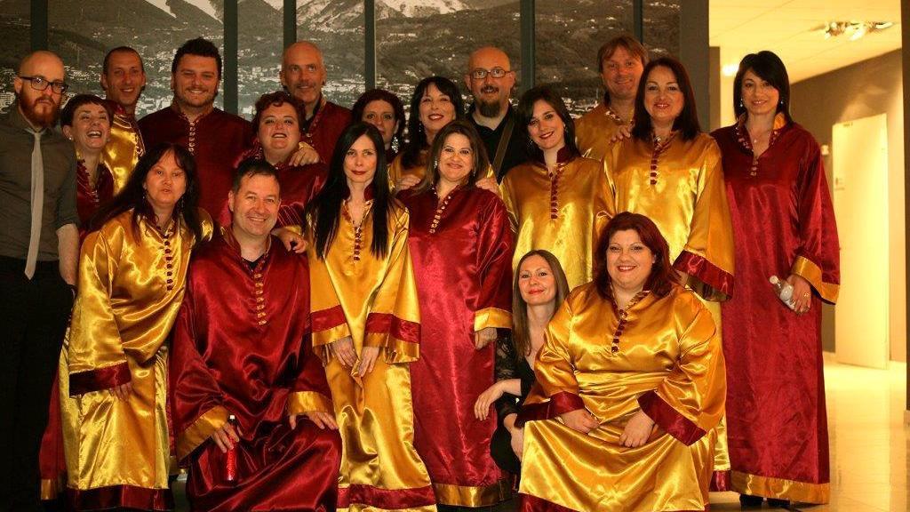 La corale Joyful singers di Carrara