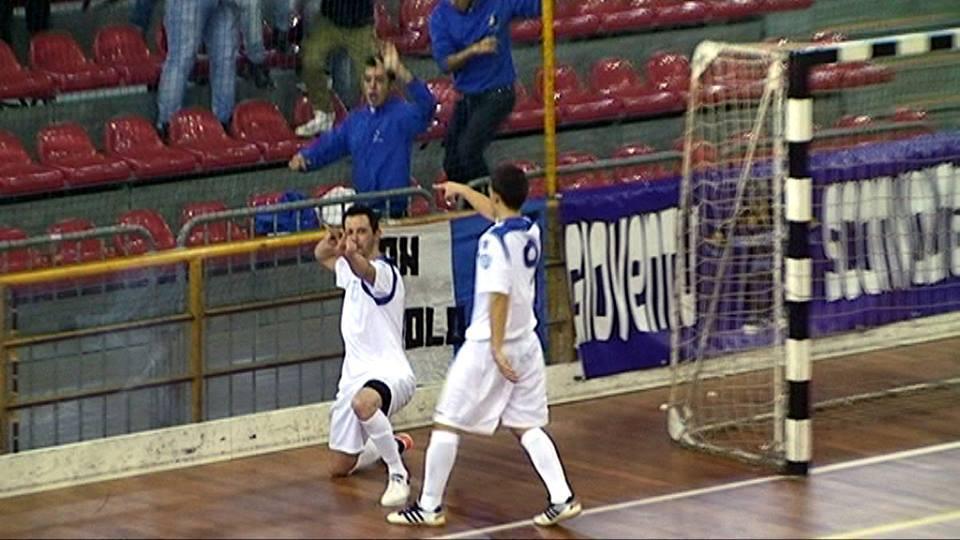 L'esultanza dopo un gol