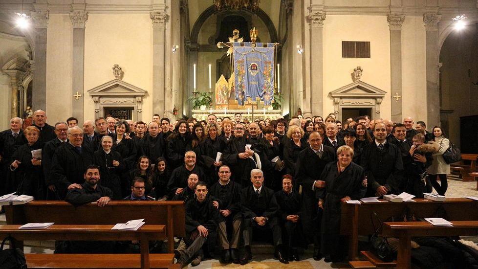 Vestizione per 45 confratelli