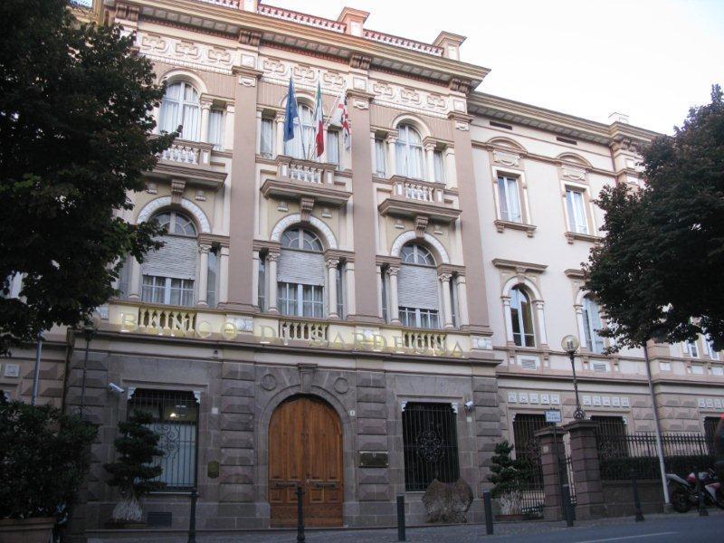 La sede del Banco di Sardegna