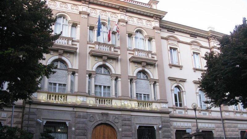 La sede del Banco di Sardegna