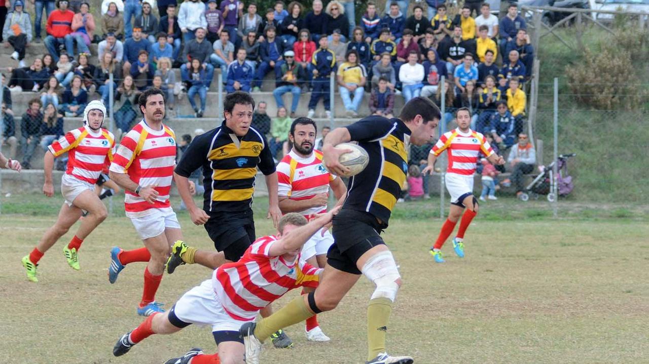 Lorenzo Puliti (Union) con la palla (foto d'archivio)
