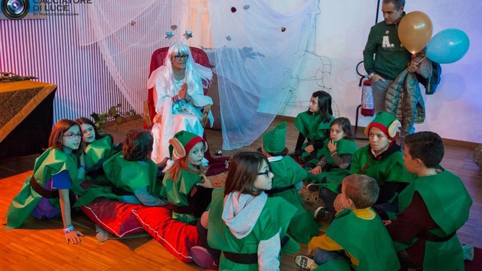 Un momento all'interno del Nicco Christmas Village a Quarrata