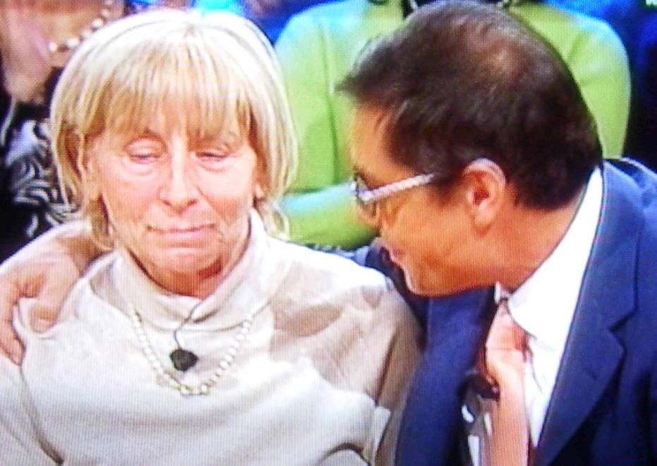 La sorella Luciana alla trasmissione “Mi manda Raitre”