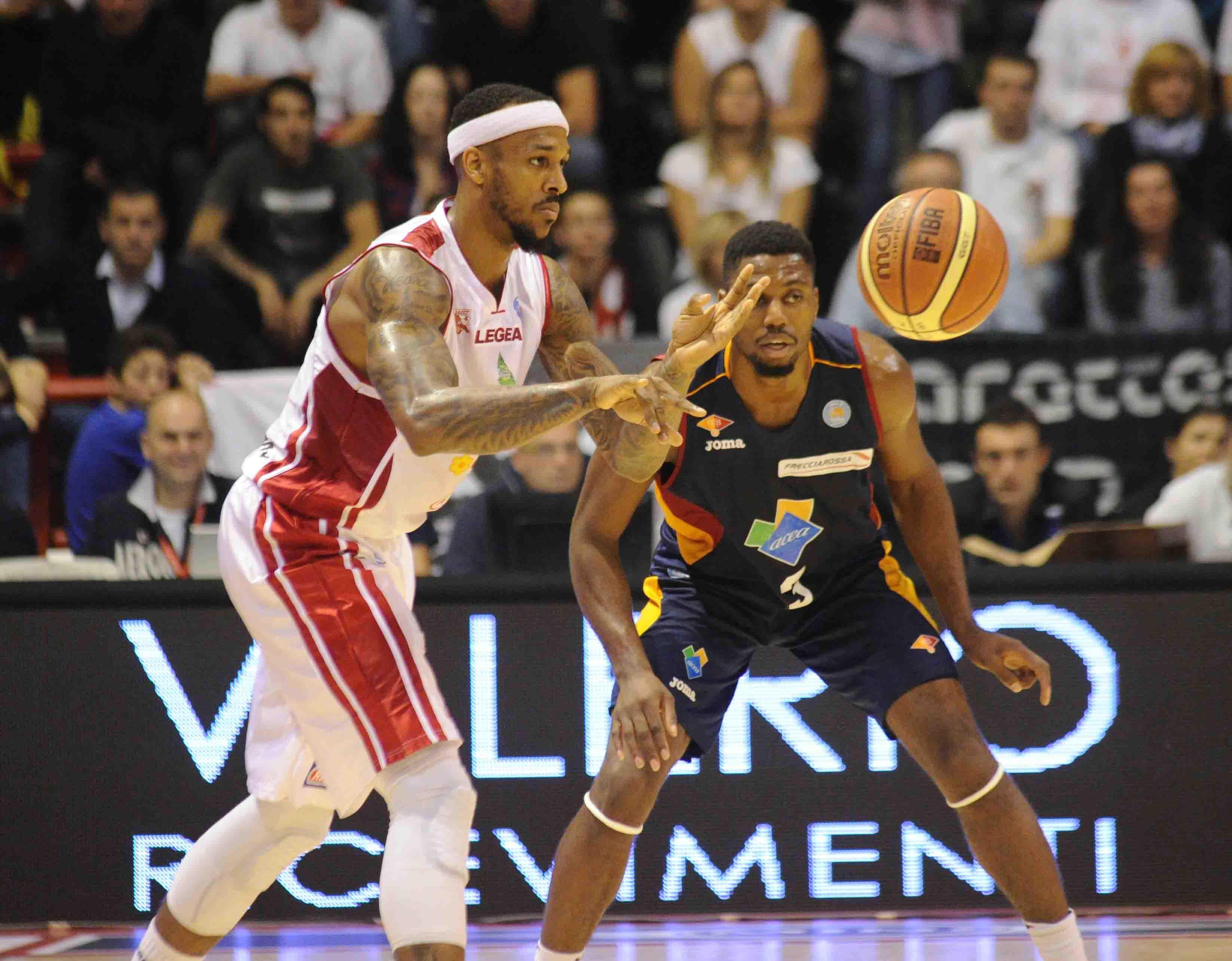 Gilbert Brown del Pistoia Basket (Foto Gori)