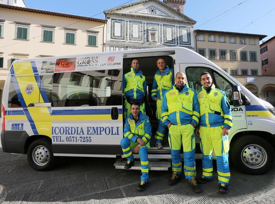 Consegnati i riconoscimenti ai volontari della Misericordia