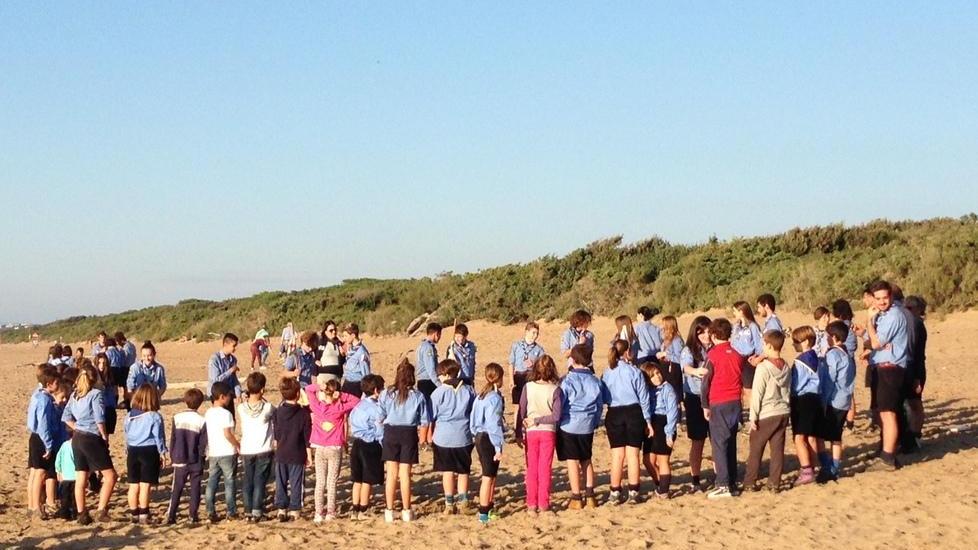L’anno scout inizia dalla spiaggia