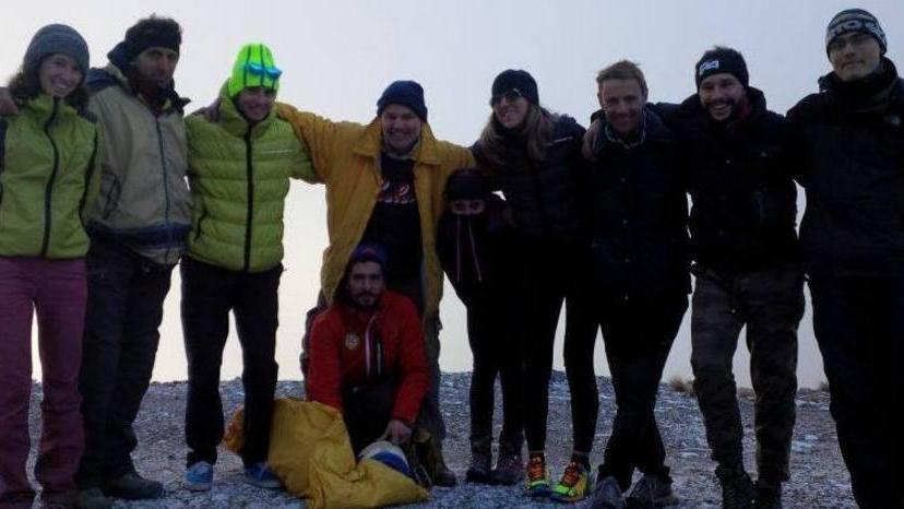 Innocenti, il primo a uscire dalla grotta