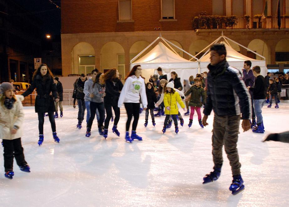 Pista del ghiaccio, è già un successo