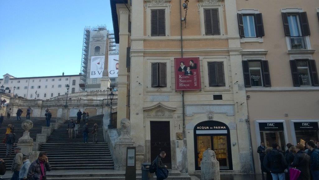Il Museo di Keats e Shelley a Roma
