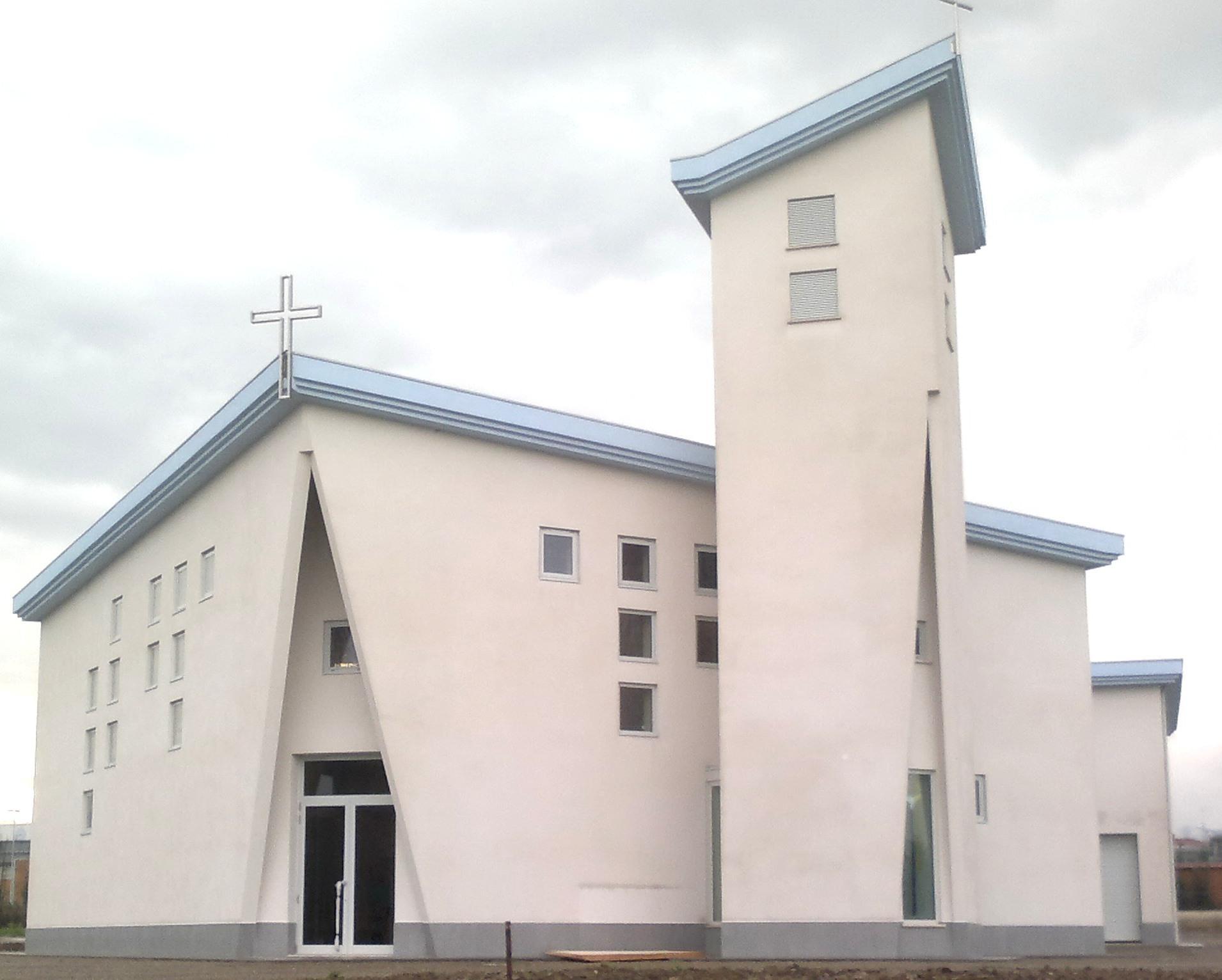 La nuova chiesa di Ubersetto