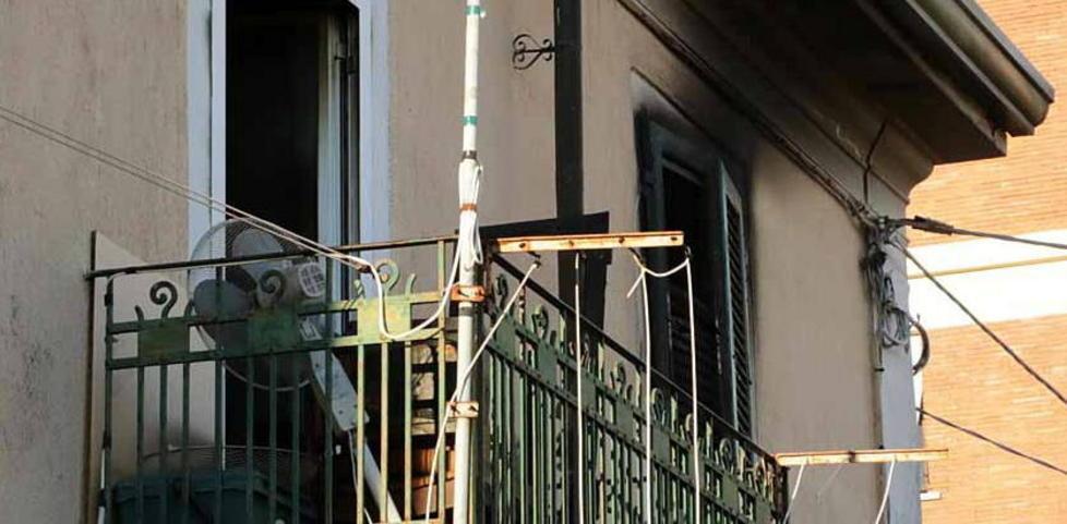 Incendio nella casa del sosia di Mr. Bean 