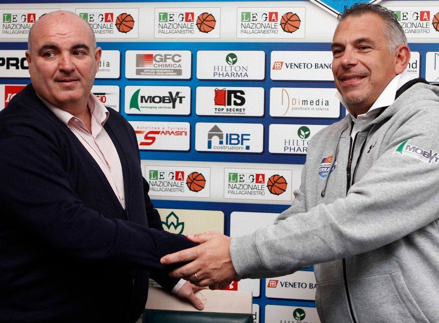Coach Martelossi ha messo piede nel pianeta Mobyt 