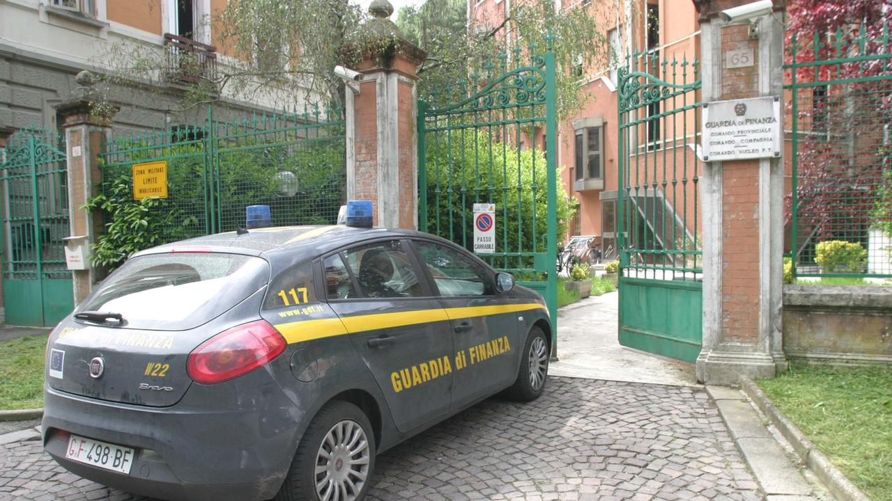 La sede della Guardia di finanza in città