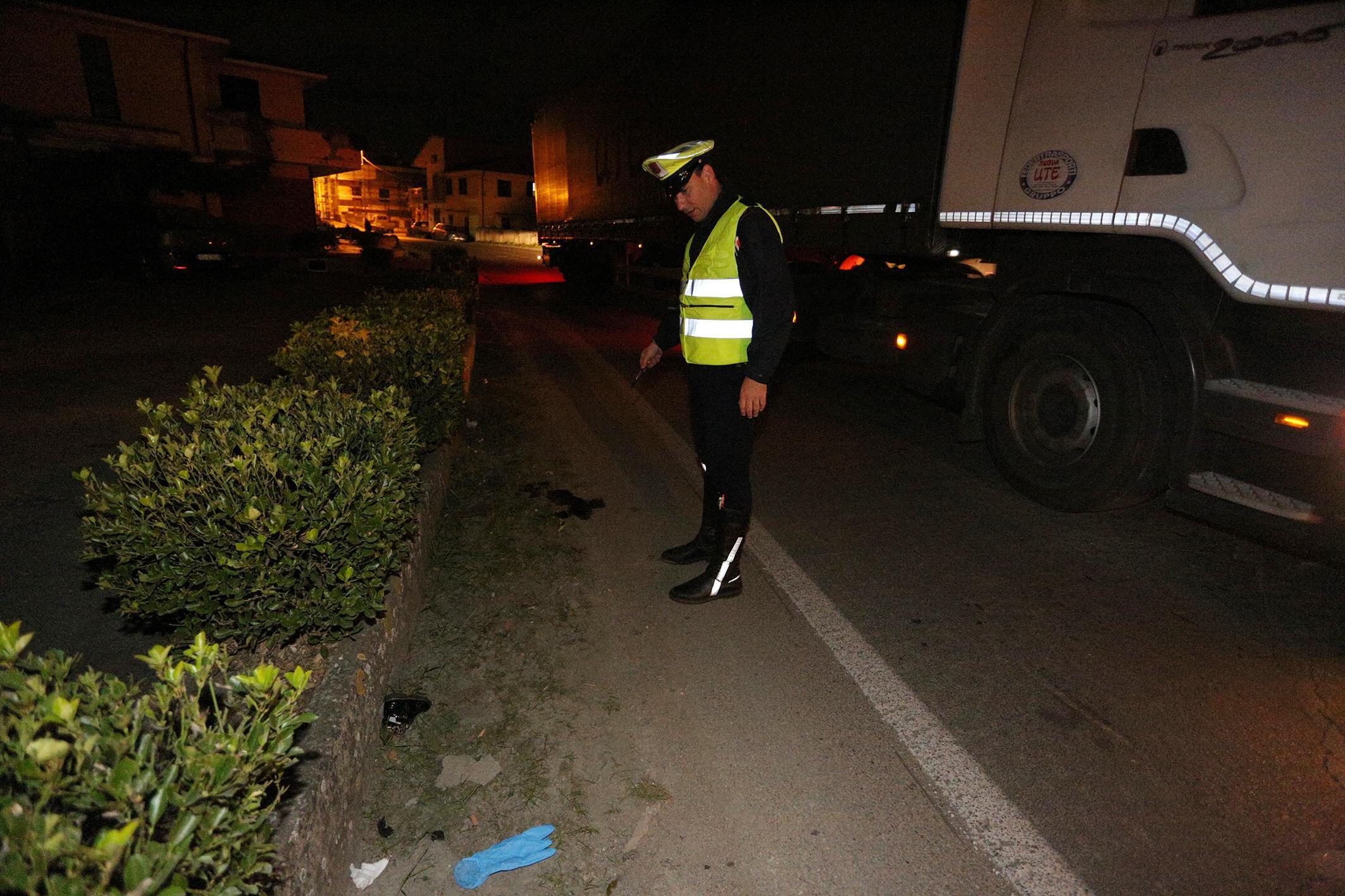 Sul posto è intervenuta la polizia municipale dell'Unione (foto d'archivio)