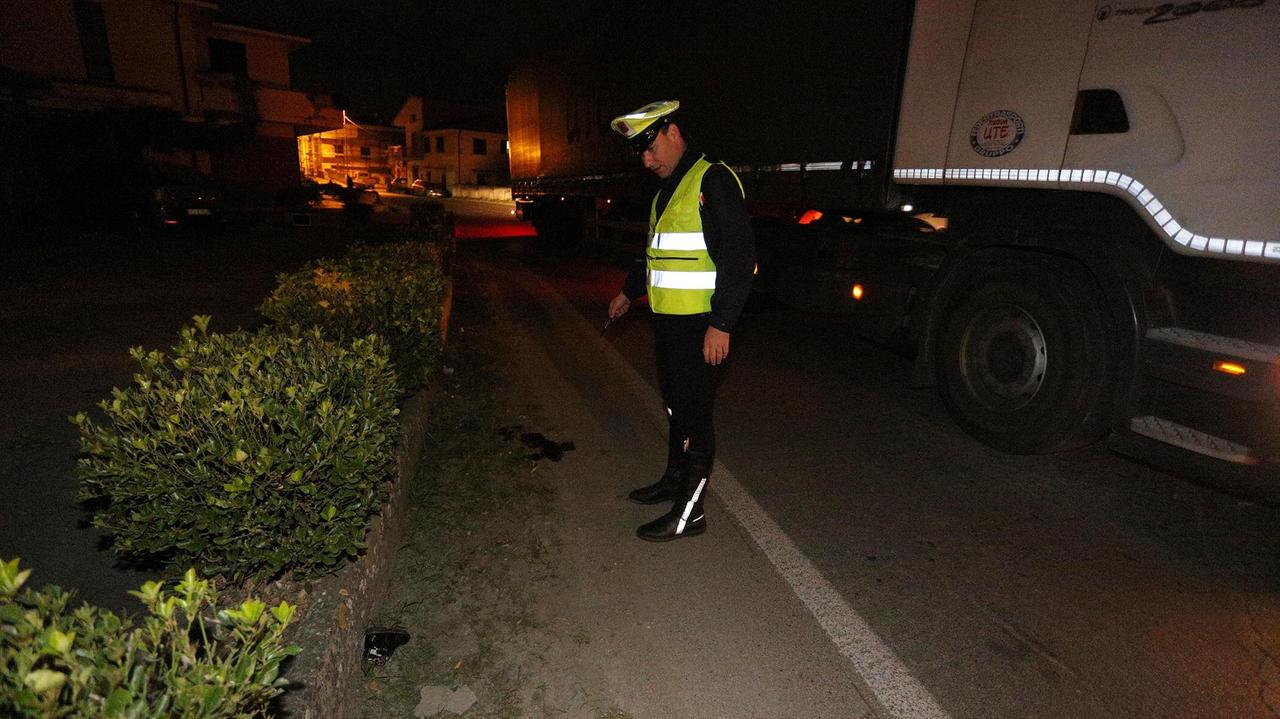 Sul posto è intervenuta la polizia municipale dell'Unione (foto d'archivio)