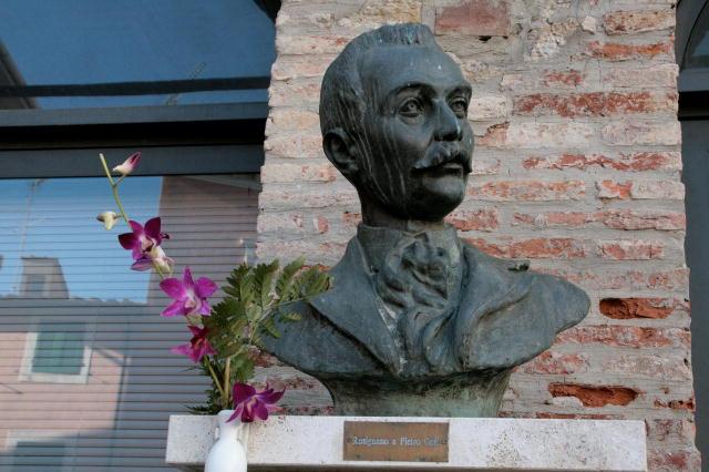 Il busto di Pietro Gori a Rosignano