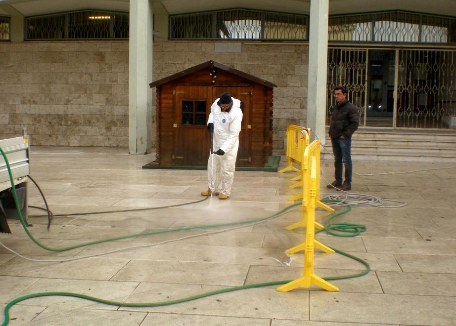 Grandi lavaggi con l’idropulitrice