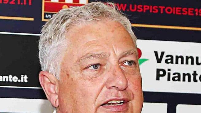 Il presidente della Pistoiese, Ferrari