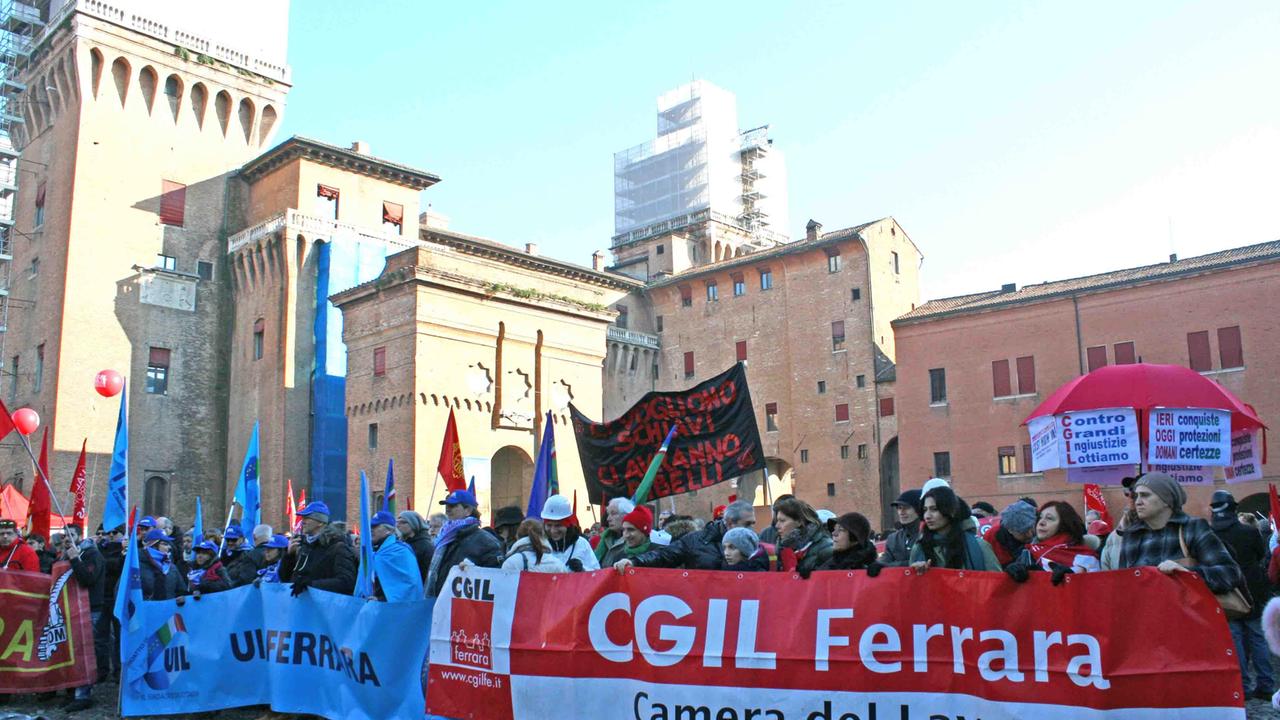 sciopero generale, cgil, uil