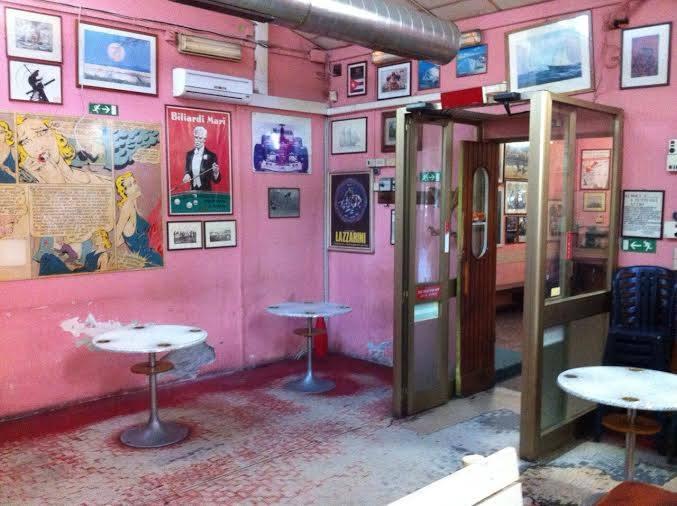 Una foto interna del vecchio Cro Darsene di via Coppino