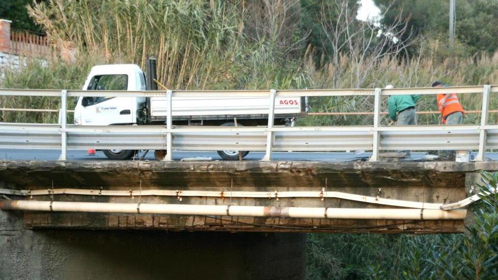Calcinacci dal ponte del Quercetano