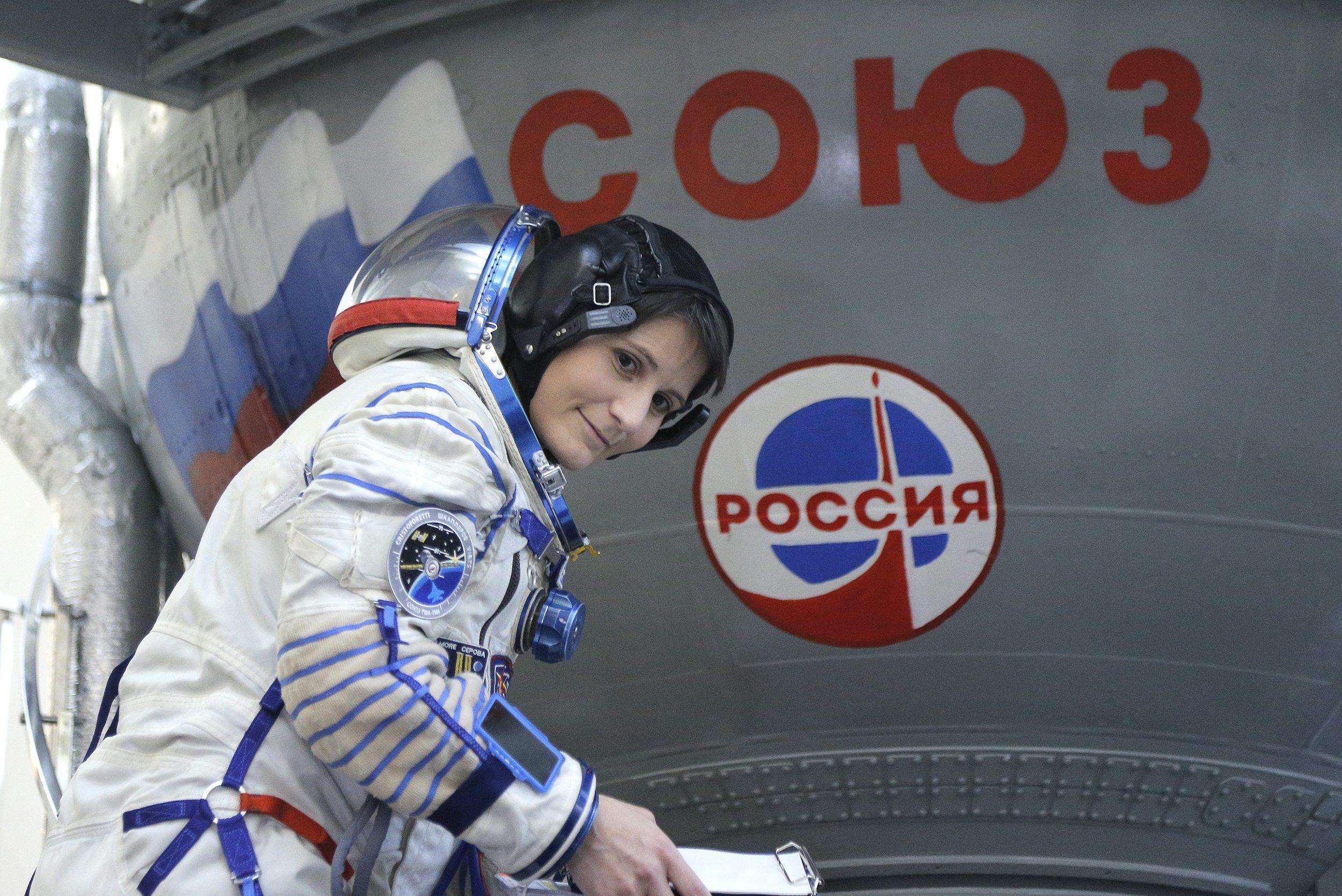 L'astronauta italiana di Missione Futura Samantha Cristoforetti