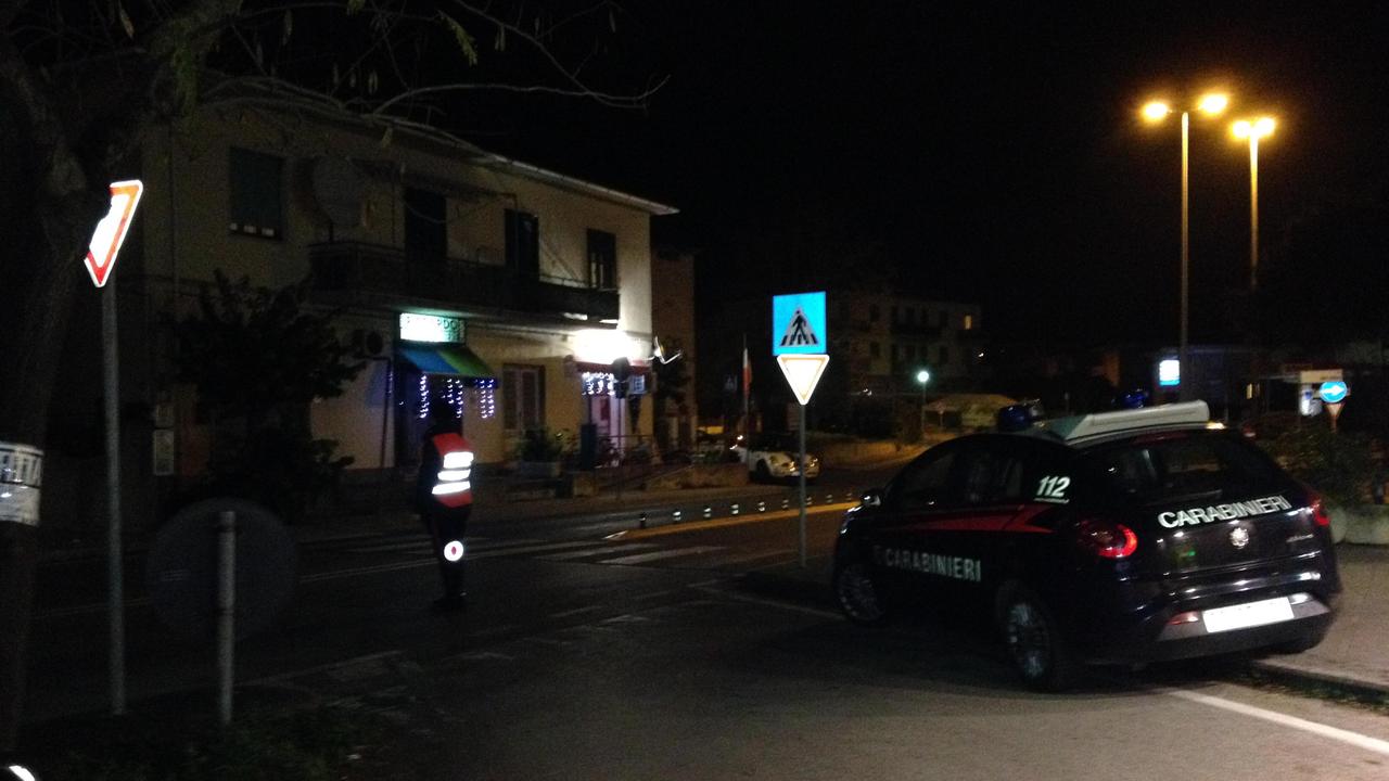 I rilievi dei carabinieri