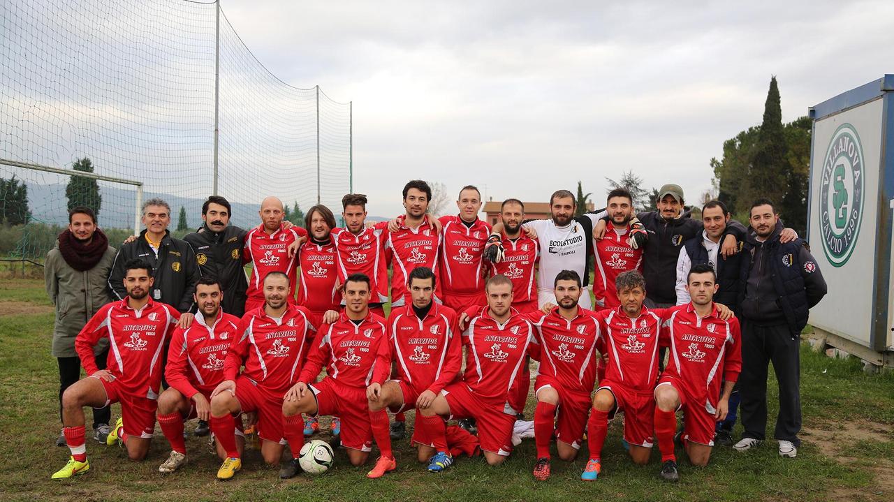 La formazione del Ponzano Ecolstudio (foto agenzia Carlo Sestini)