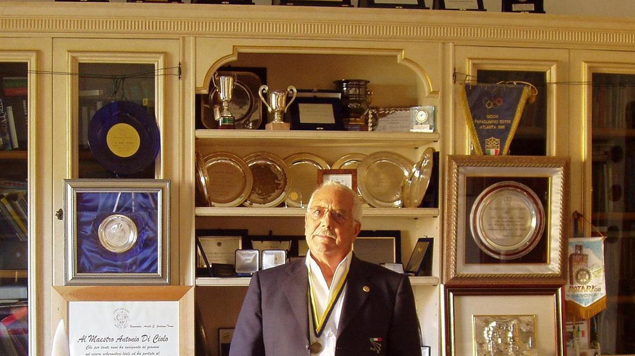 La Stella d'Oro del Coni nazionale ad Antonio Di Ciolo