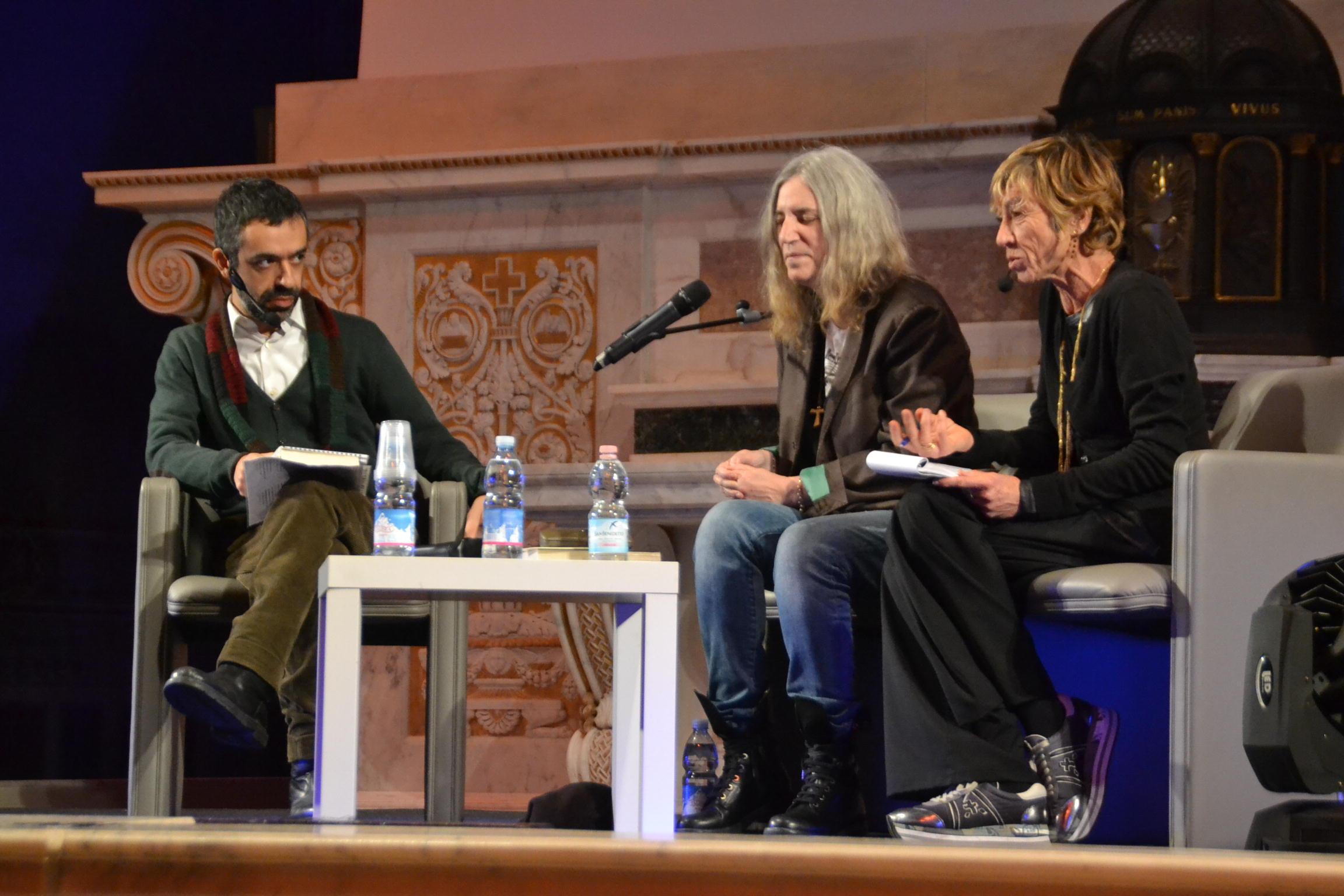 Patti Smith: "Lucca mi emoziona, tornerò" 