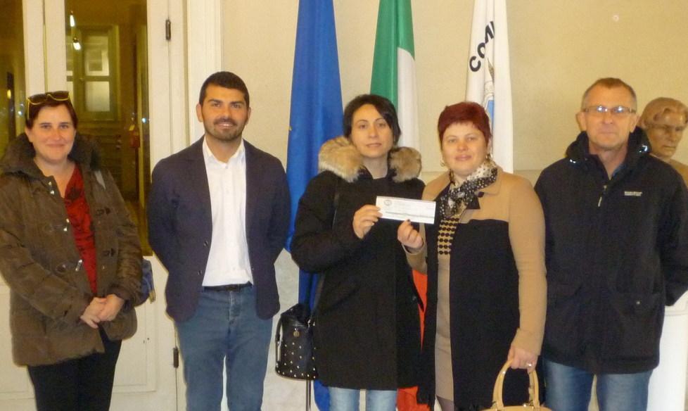 Da Arceto donazione ai bimbi ammalati 