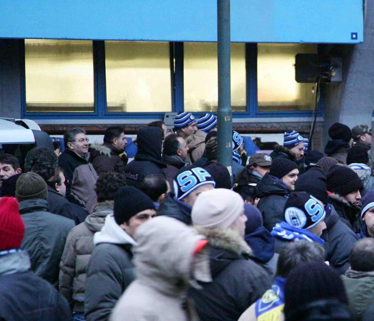 Ecco la contestazione La Spal nel mirino dei tifosi della Ovest 