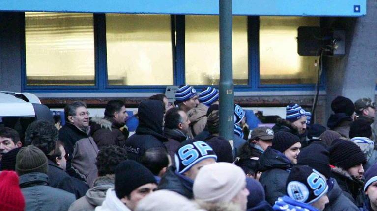 Ecco la contestazione La Spal nel mirino dei tifosi della Ovest
