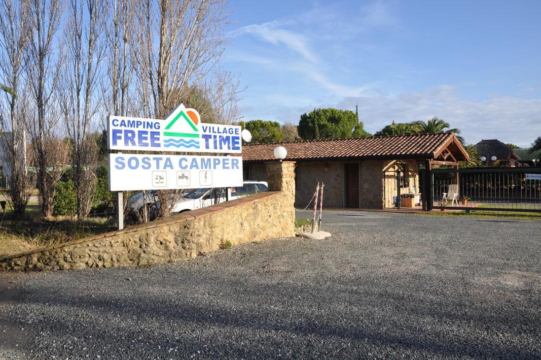 Il campeggio Free Time a Marina di Bibbona