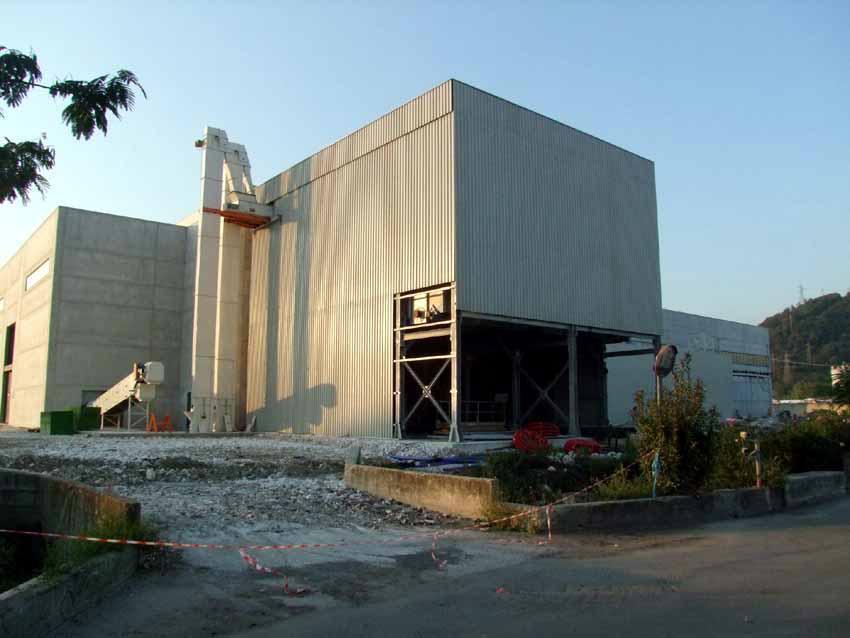 L'impianto ErreErre a Massa