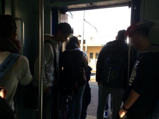 Il nostro viaggio sul treno dei bulli
