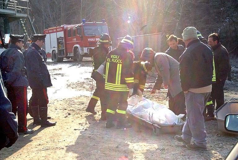 La tragedia del 14 febbraio 2003 nell'azienda di Cutigliano